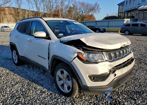 2021 Jeep Compass Latitude из США, поврежденный, VIN 3C4NJDBB5MT584123